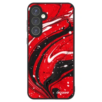 Picasee ULTIMATE CASE PowerShare für Samsung Galaxy S23 FE S711B - Red black