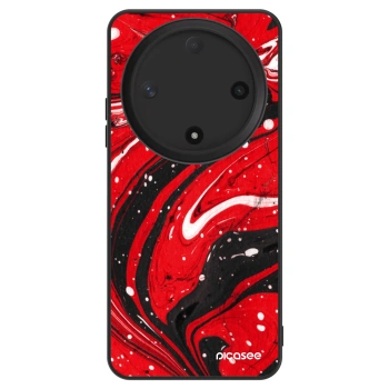Hülle für Honor Magic6 Lite 5G - Red black