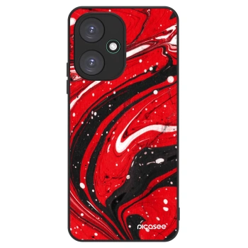 Hülle für Xiaomi Redmi 13C 5G - Red black