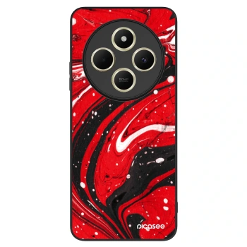 Hülle für Xiaomi Redmi 14C - Red black