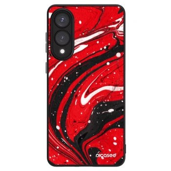 Hülle für Samsung Galaxy S25 Edge 5G - Red black