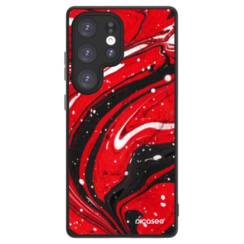 Hülle für Samsung Galaxy S25 Ultra 5G - Red black
