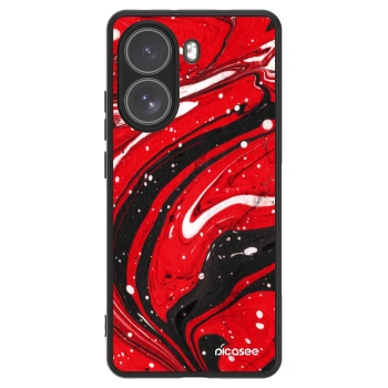 Hülle für Xiaomi Poco X7 Pro 5G - Red black