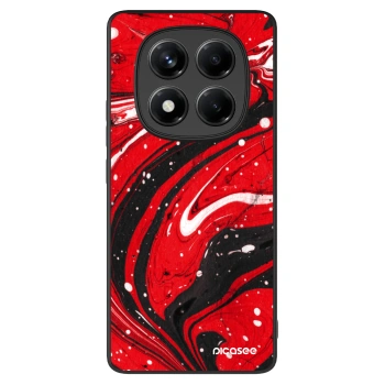 Picasee ULTIMATE CASE für Xiaomi Redmi Note 14 Pro 4G - Red black