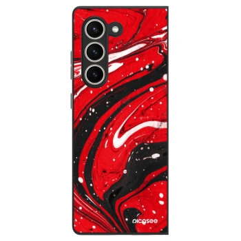 Hülle für Samsung Galaxy Z Fold5 5G - Red black