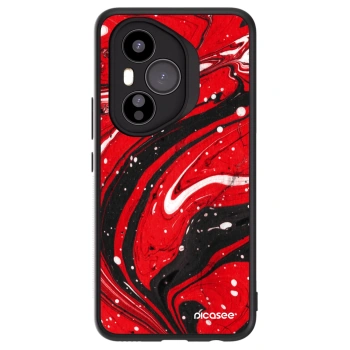 Hülle für Honor 400 Pro 5G - Red black