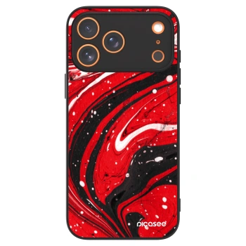 Picasee ULTIMATE CASE für Apple iPhone 17 Pro Max - Red black