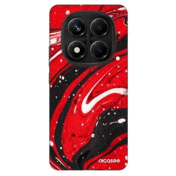 Hülle für Xiaomi Redmi Note 14 Pro 5G - Red black