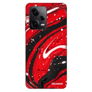 Hülle für Xiaomi Redmi Note 12 Pro 5G - Red black