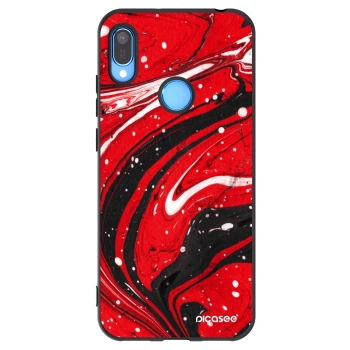 Hülle für Huawei Y6 2019 - Red black
