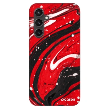 Hülle für Samsung Galaxy S23 FE S711B - Red black