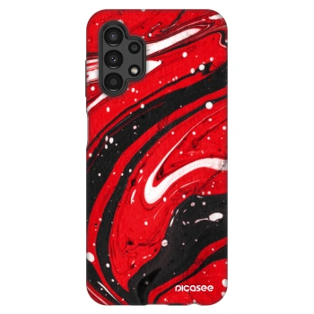 Hülle für Samsung Galaxy A13 4G A135 - Red black