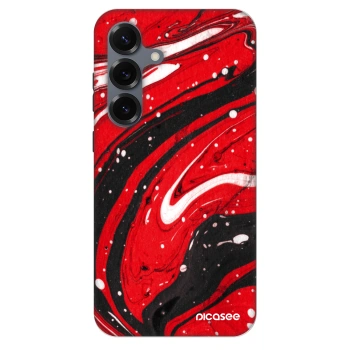 Hülle für Samsung Galaxy S25 5G - Red black