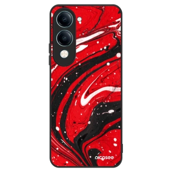 Hülle für Vivo Y29s 5G - Red black