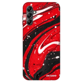 Hülle für Samsung Galaxy A16 4G - Red black
