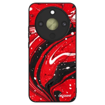 Hülle für Honor Magic8 Lite 5G - Red black