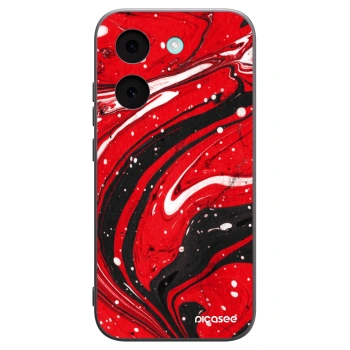 Picasee Xiaomi Poco X8 Pro Hülle - Schwarzes Silikon - Red black