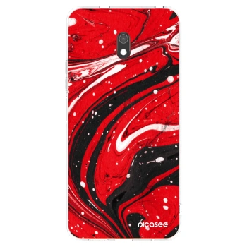 Hülle für Xiaomi Redmi 8A - Red black