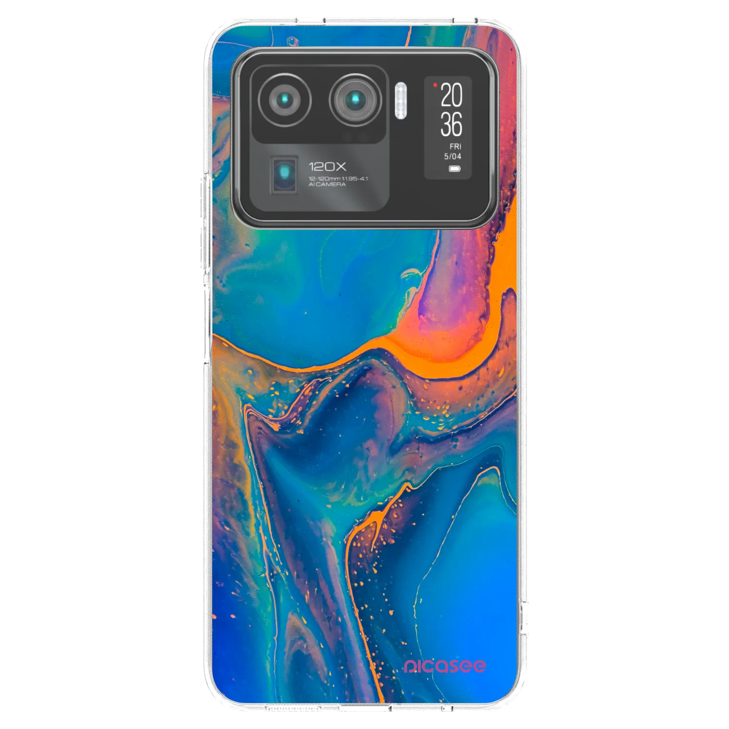 Picasee Xiaomi Mi 11 Ultra Hülle - Transparentes Silikon - Rainbow
