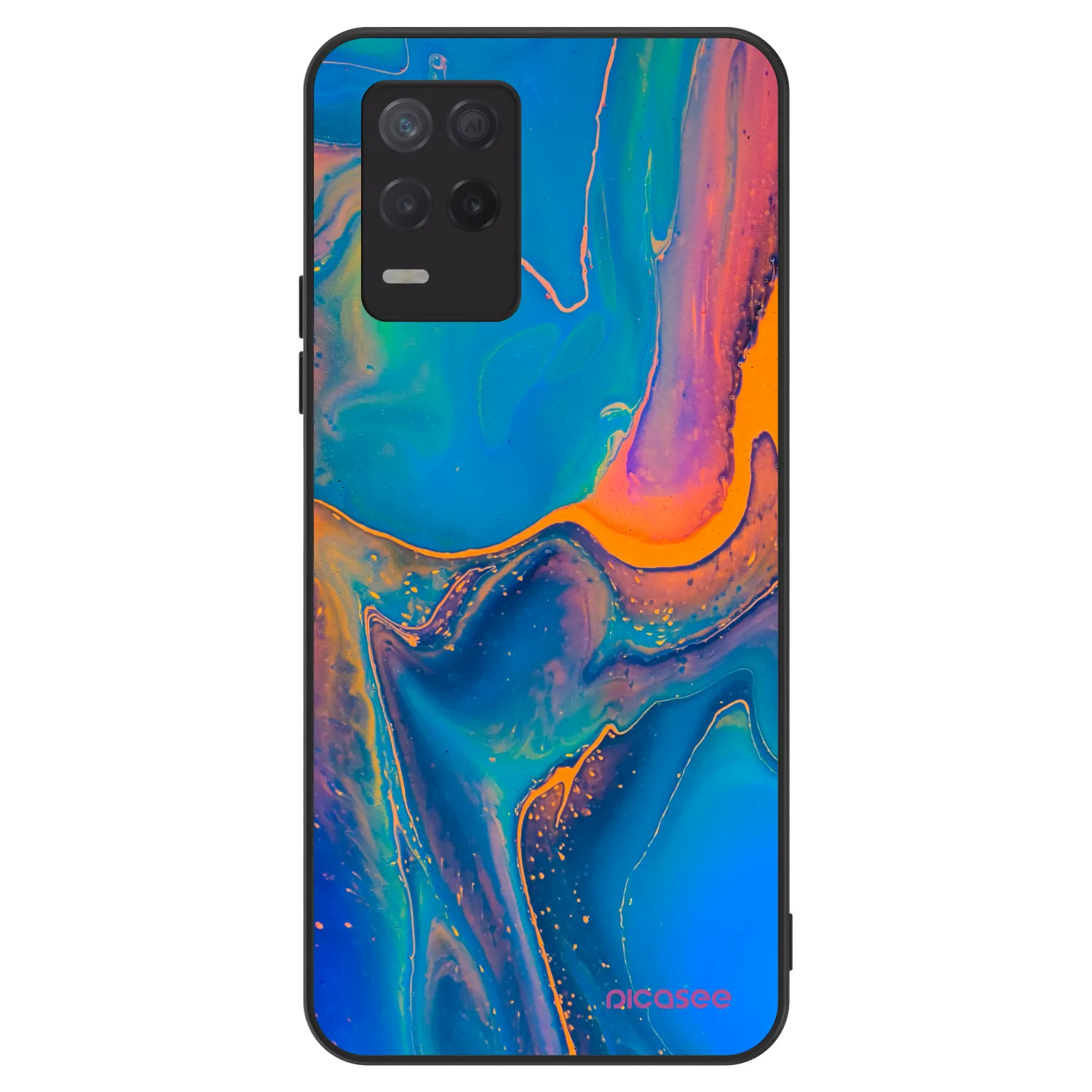 Picasee ULTIMATE CASE für Realme 8 5G - Rainbow