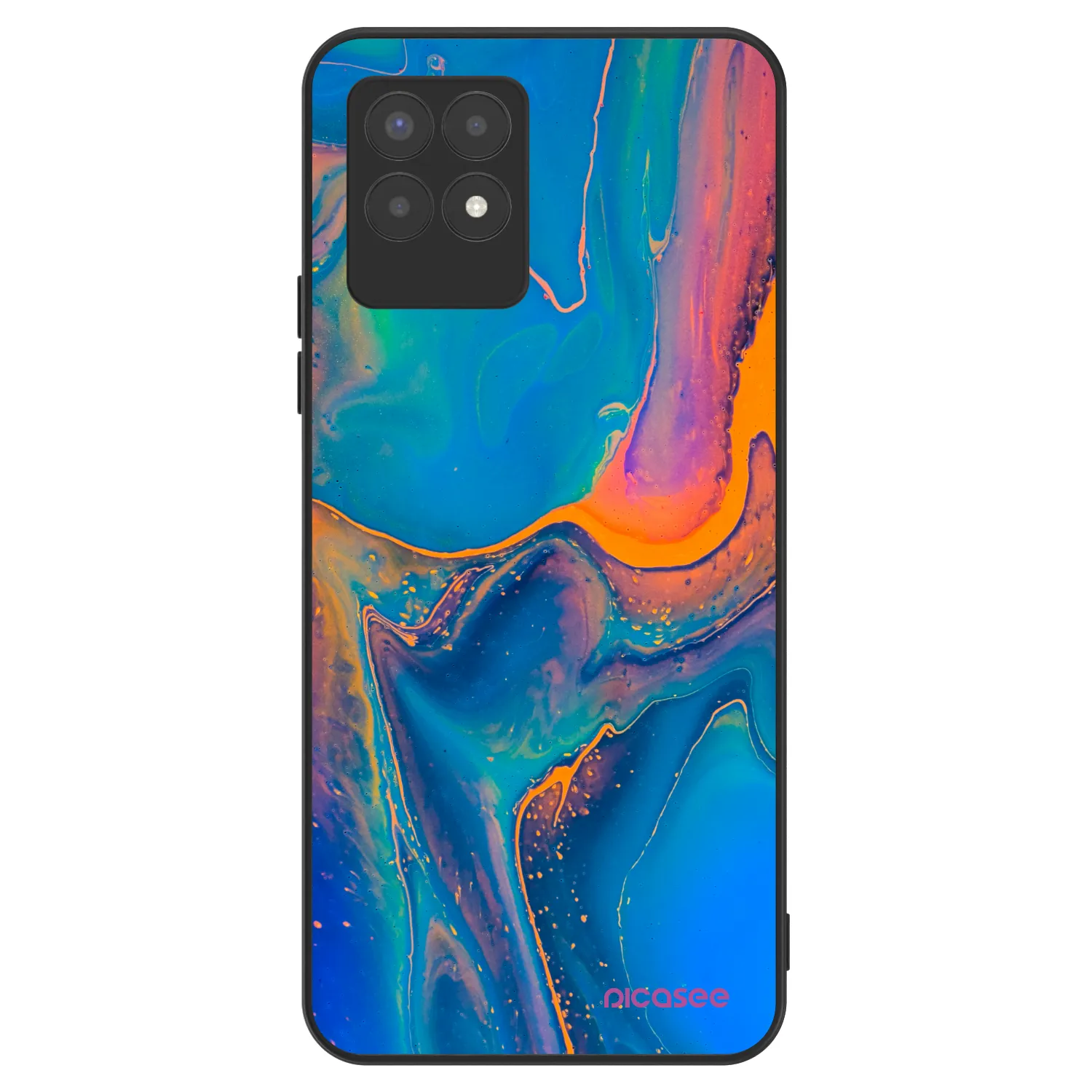 Picasee ULTIMATE CASE für Realme 8i - Rainbow