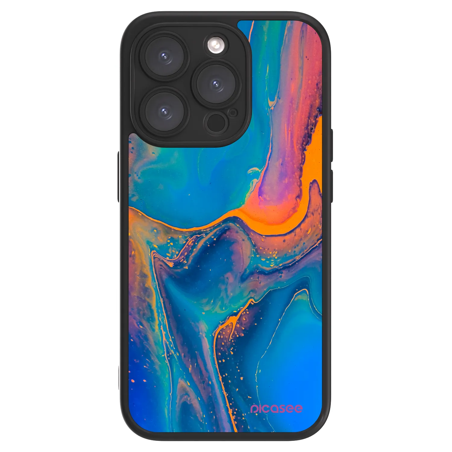 Picasee ULTIMATE CASE für Apple iPhone 15 Pro - Rainbow