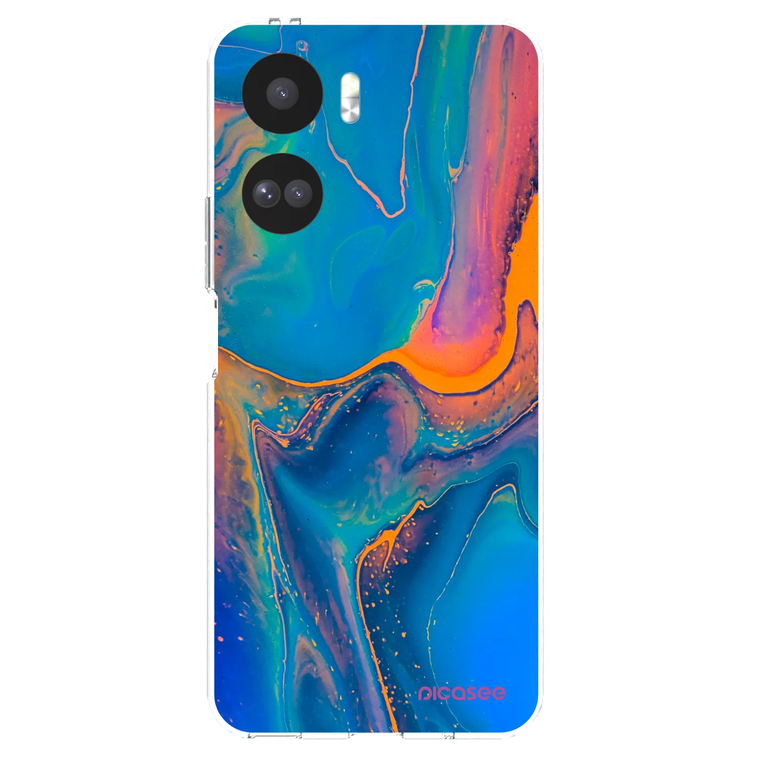 Picasee Honor 90 Lite 5G Hülle - Transparentes Silikon - Rainbow