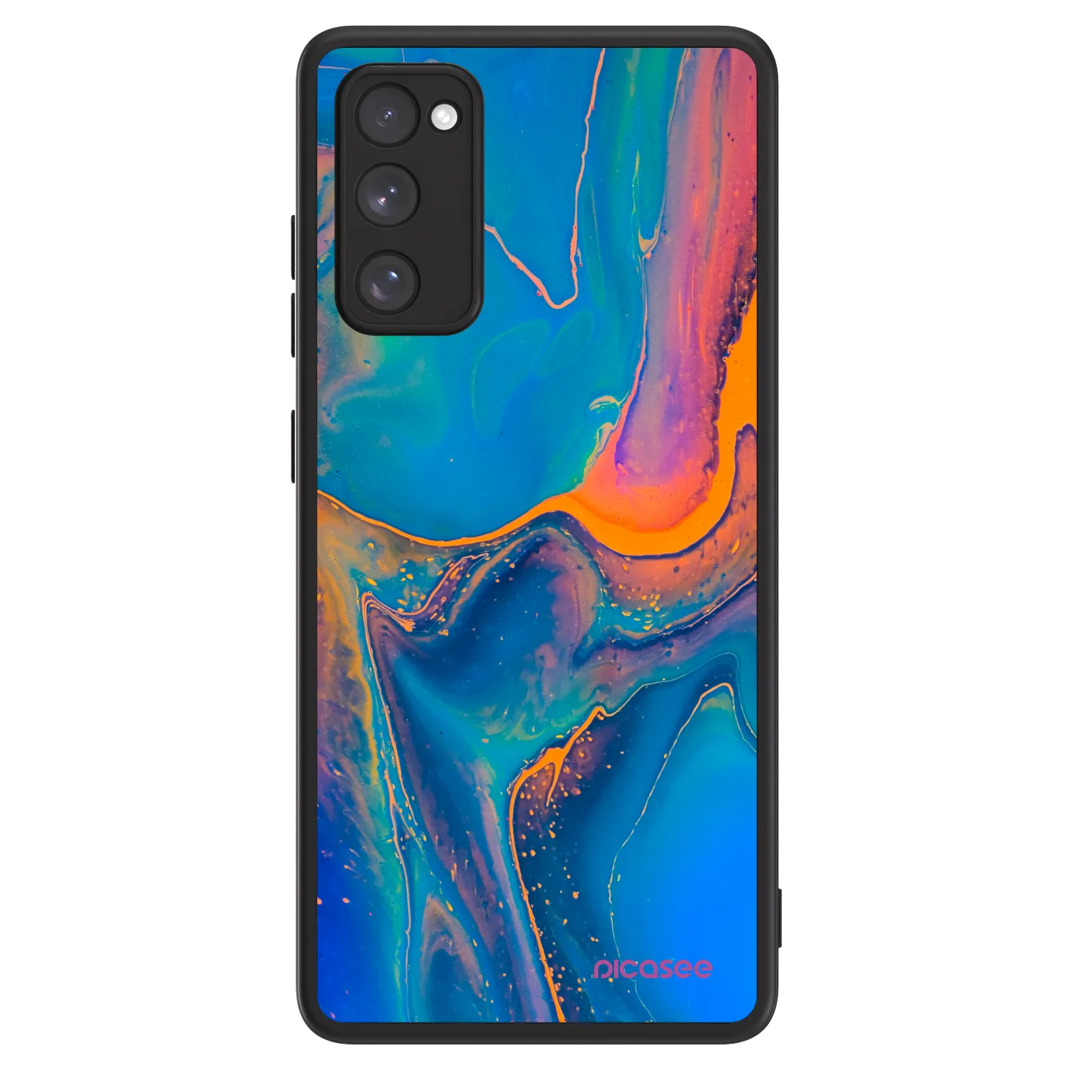 Picasee ULTIMATE CASE PowerShare für Samsung Galaxy S20 FE - Rainbow