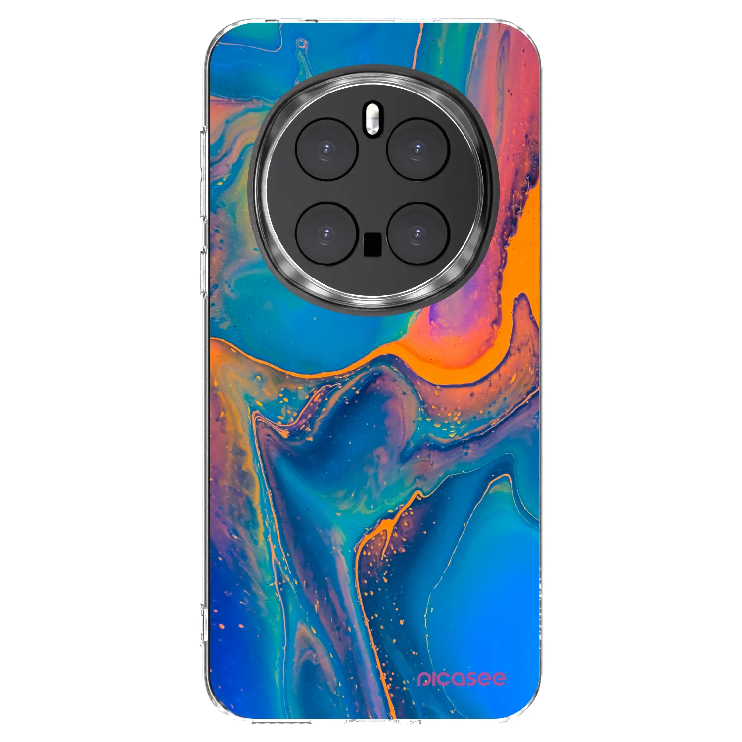 Picasee Honor Magic7 Pro 5G Hülle - Transparentes Silikon - Rainbow