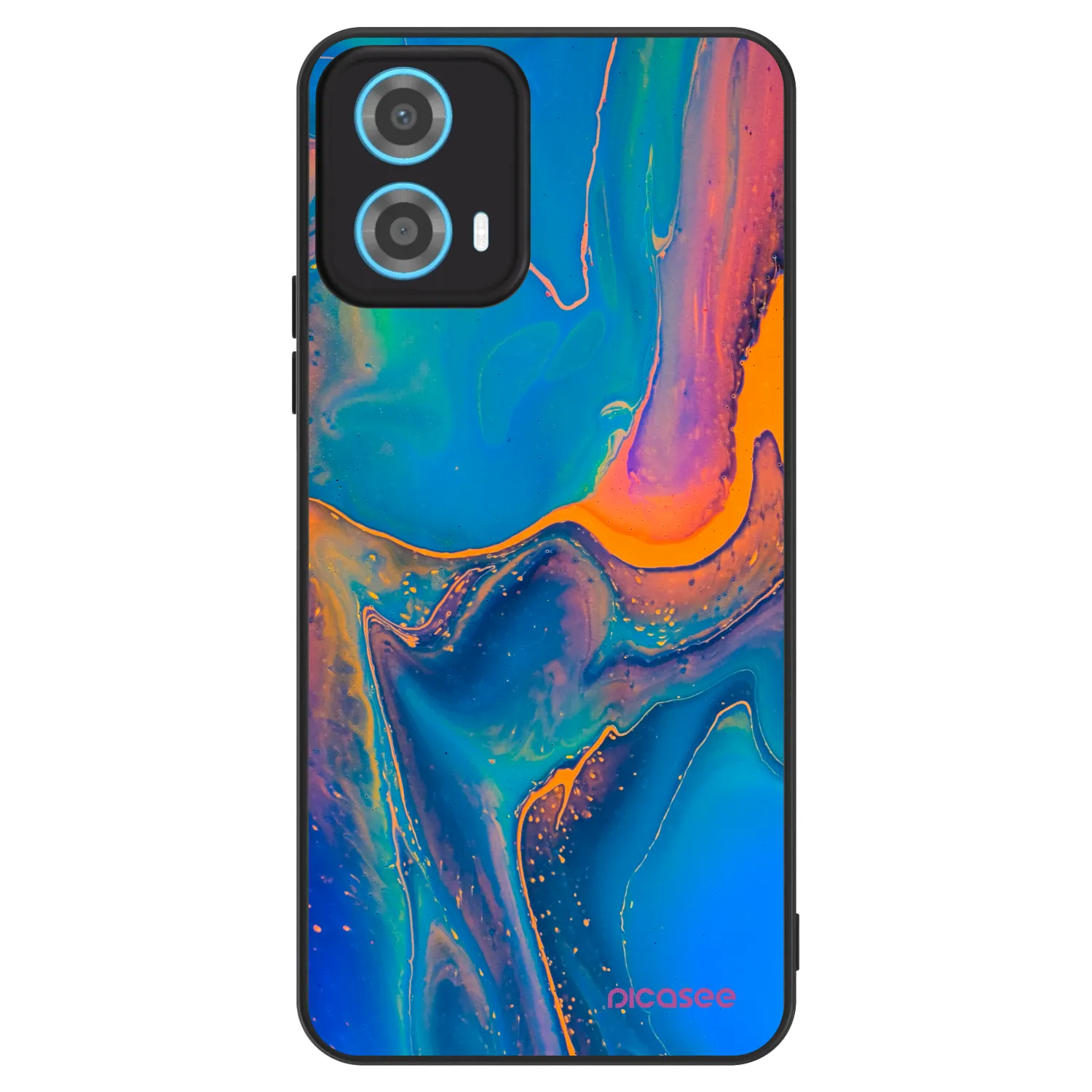 Picasee ULTIMATE CASE für Motorola Moto G34 5G - Rainbow