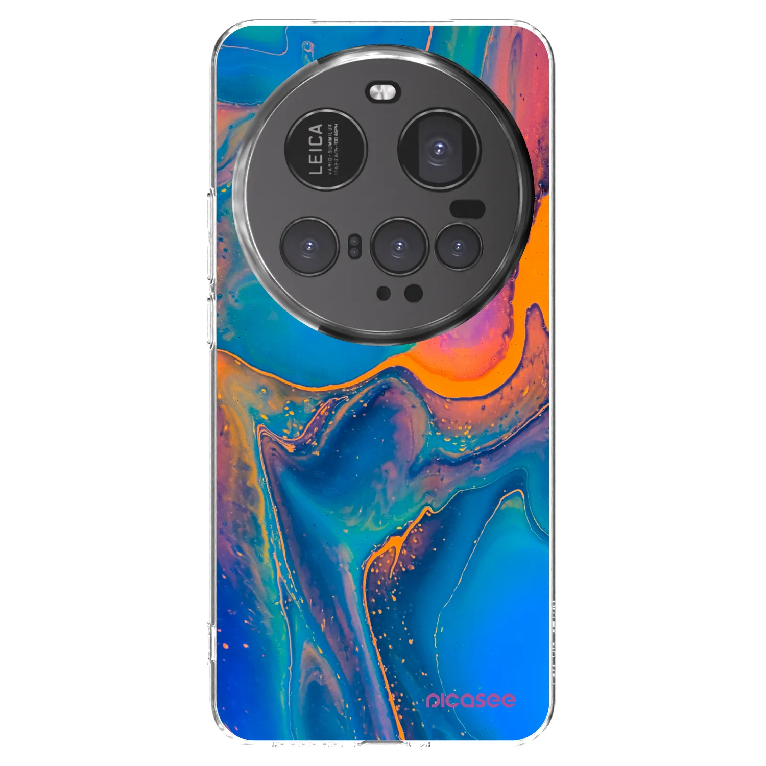 Picasee Xiaomi 15 Ultra Hülle - Transparentes Silikon - Rainbow