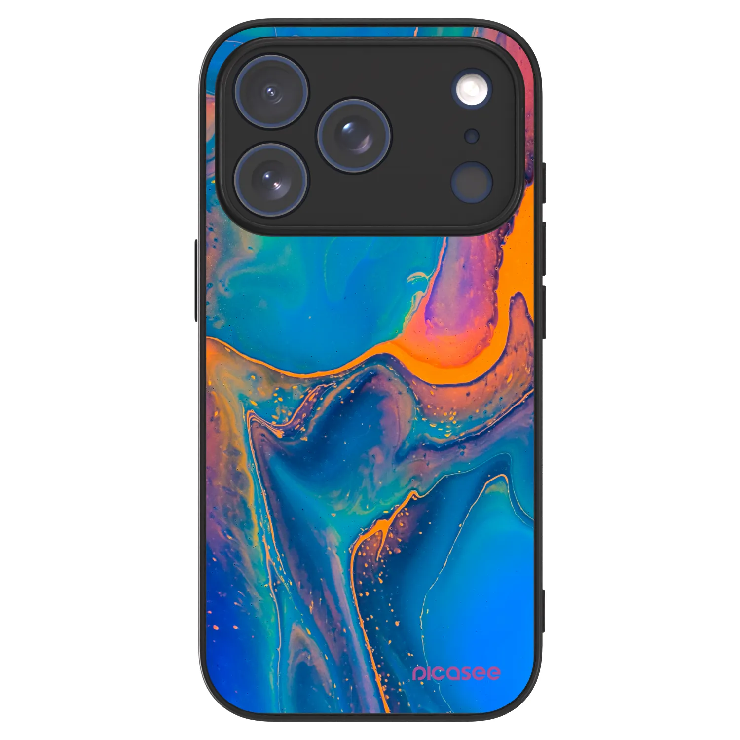 Picasee ULTIMATE CASE MagSafe für Apple iPhone 17 Pro - Rainbow