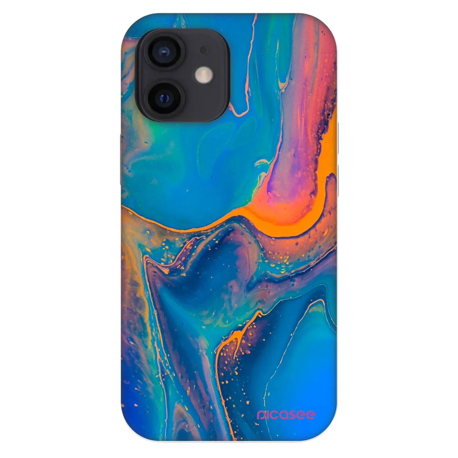 Picasee Fashion Case für Apple iPhone 12 mini - Rainbow