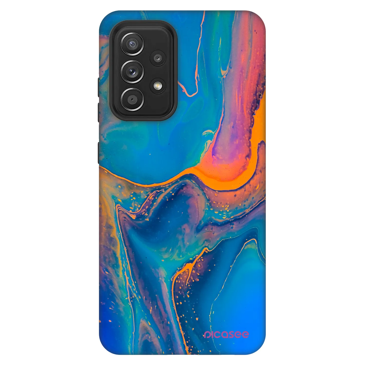 Picasee Fashion Case für Samsung Galaxy A52 5G A525F - Rainbow