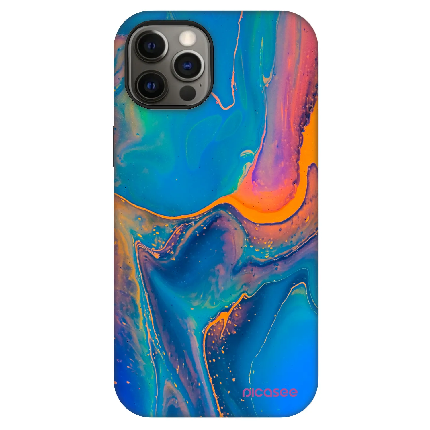 Picasee Fashion Case MagSafe für Apple iPhone 12 Pro - Rainbow