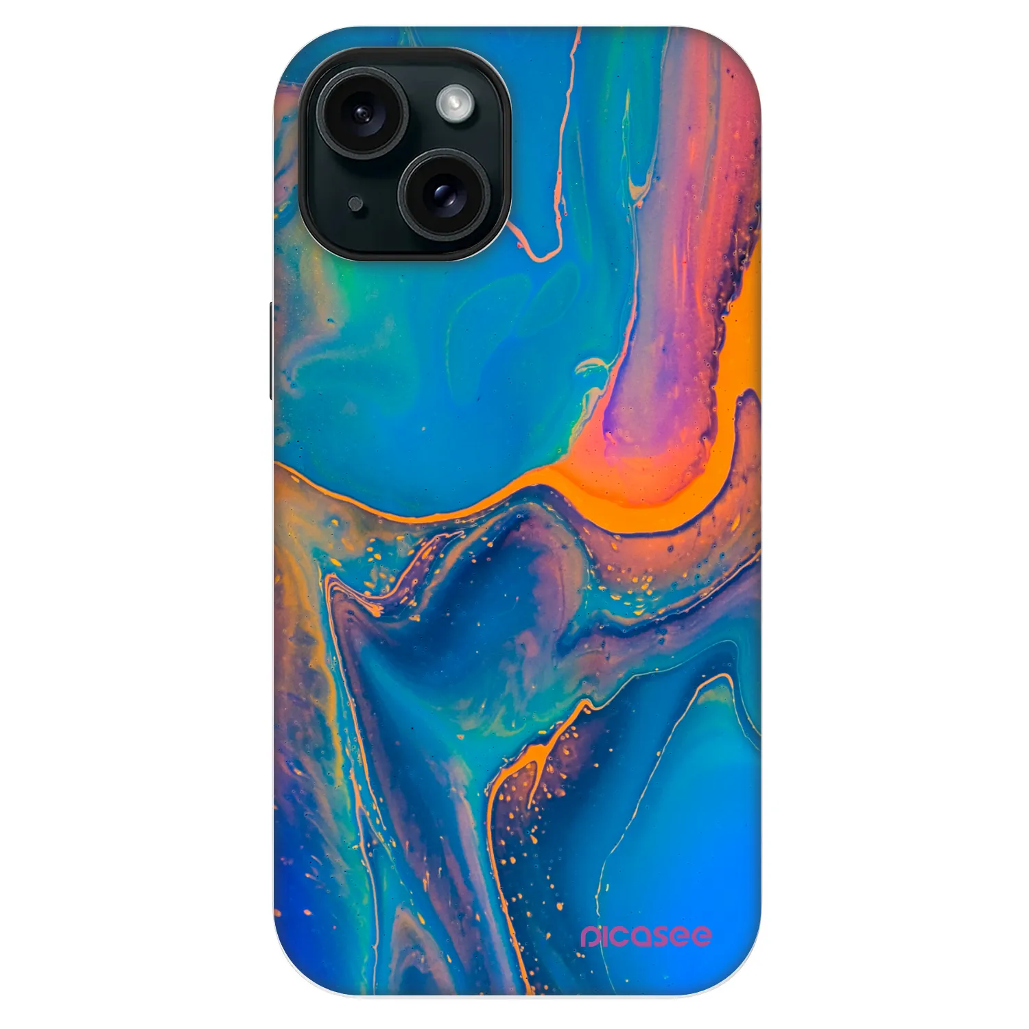 Picasee Fashion Case MagSafe für Apple iPhone 13 - Rainbow