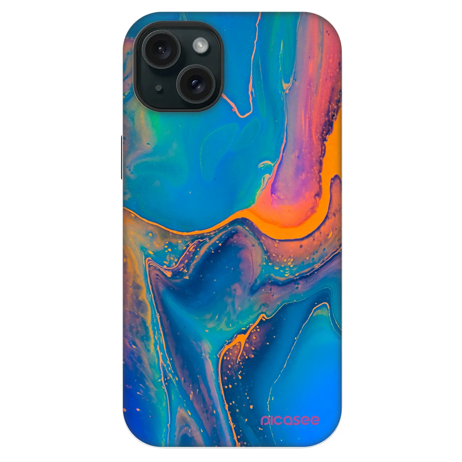 Picasee Fashion Case MagSafe für Apple iPhone 14 Plus - Rainbow