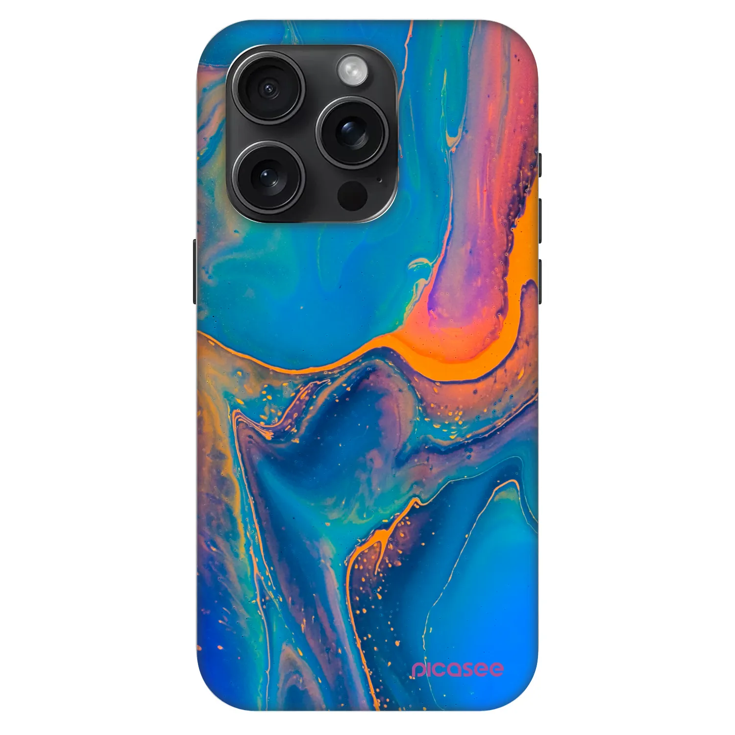 Picasee Fashion Case MagSafe für Apple iPhone 15 Pro - Rainbow