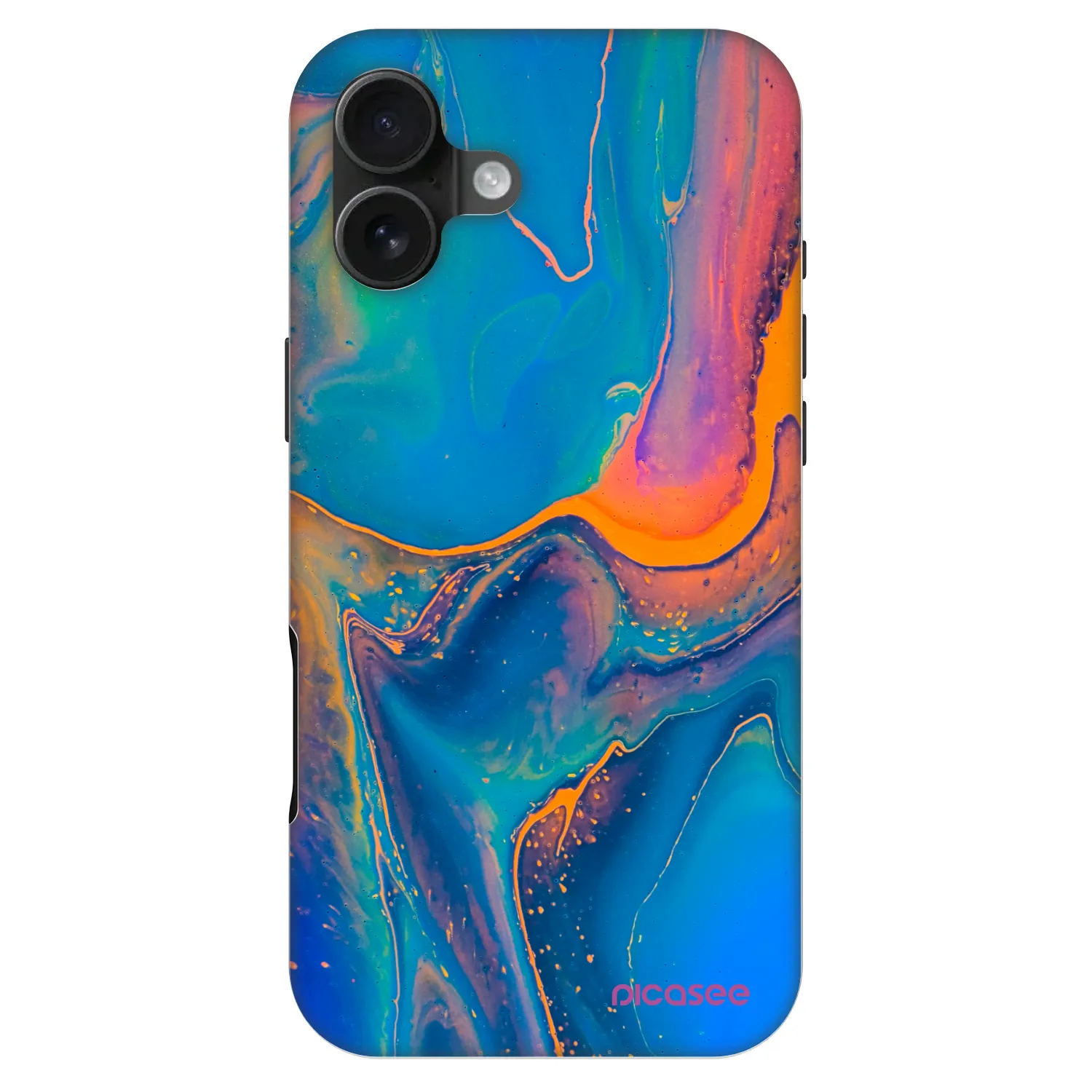 Picasee Fashion Case MagSafe für Apple iPhone 16 Plus - Rainbow