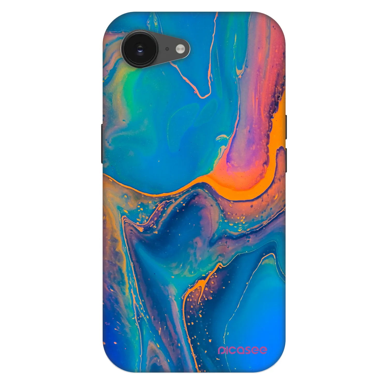 Picasee Fashion Case MagSafe für Apple iPhone 16e - Rainbow