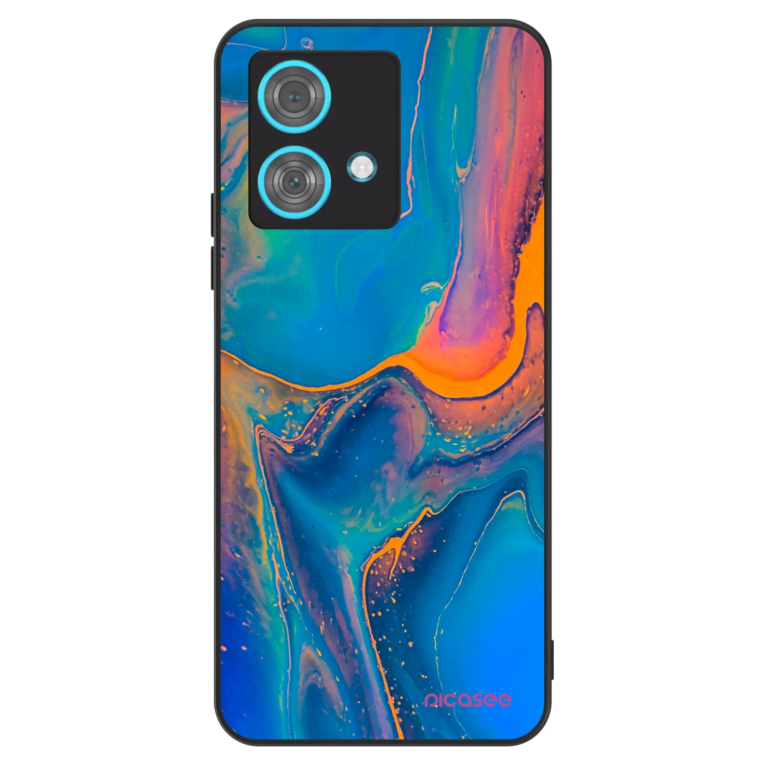 Picasee ULTIMATE CASE für Motorola Edge 40 Neo - Rainbow
