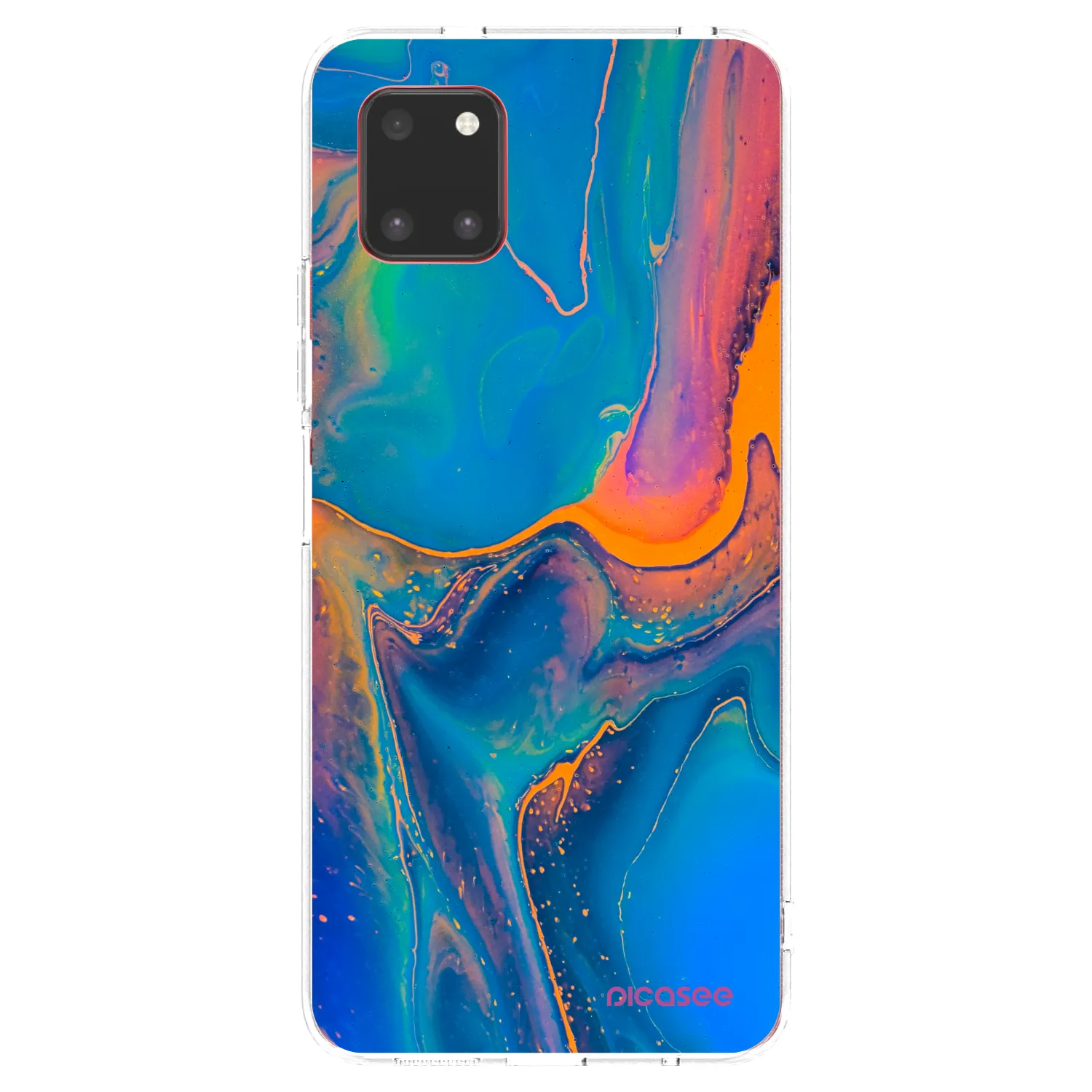 Picasee Samsung Galaxy Note 10 Lite N770F Hülle - Transparentes Silikon - Rainbow