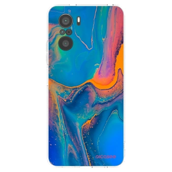 Picasee Xiaomi Poco F3 Hülle - Transparentes Silikon - Rainbow