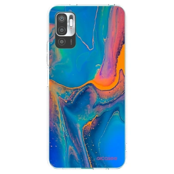 Picasee Xiaomi Redmi Note 10 5G Hülle - Transparentes Silikon - Rainbow