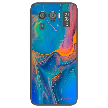 Picasee Xiaomi Mi 11 Ultra Hülle - Schwarzes Silikon - Rainbow