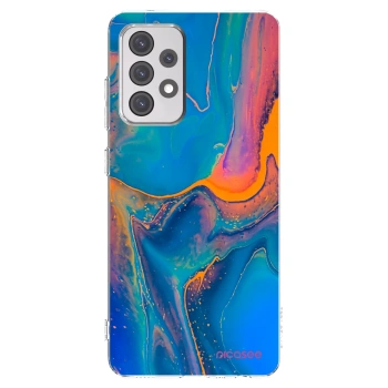 Picasee Samsung Galaxy A52s 5G A528B Hülle - Transparentes Silikon - Rainbow