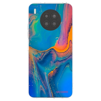 Picasee Huawei Nova 8i Hülle - Transparentes Silikon - Rainbow