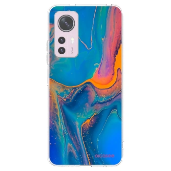 Picasee Xiaomi 12 Hülle - Transparentes Silikon - Rainbow