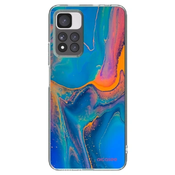 Picasee Xiaomi Redmi Note 11 Pro+ 5G Hülle - Transparentes Silikon - Rainbow