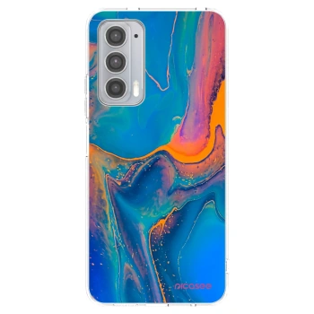 Hülle für Motorola Edge 20 - Rainbow